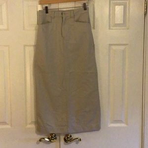 Lee maxi skirt size 6m